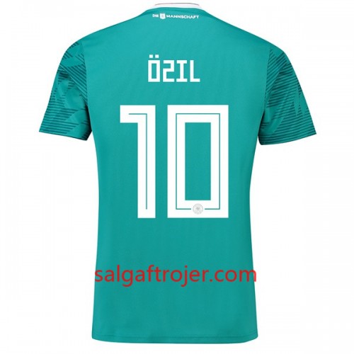 Tyskland Fodboldtrøjer Ozil 10 Udebanesæt VM 2018 Tyskland Fodboldtrøjer Ozil 10 Udebanesæt VM 2018